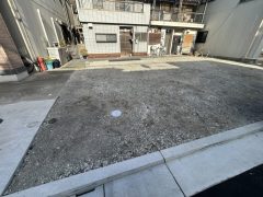 近隣住宅前駐車場整備工事